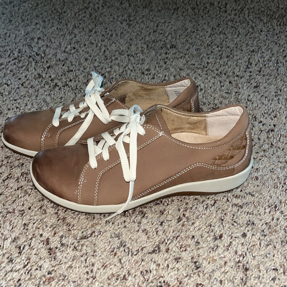 Aetrex Dana - Sneakers Warm Brown Size US 8.5 EUR 39 - Picture 7 of 13